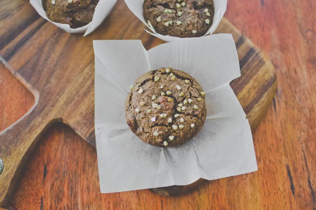 Chocolate Honey Buckwheat Muffins {gluten free} ANGIE & JAMES DO STUFF