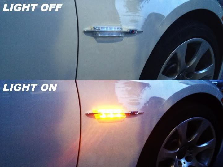 Bmw e92 side markers