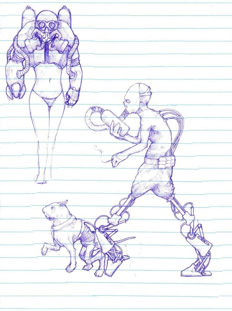 sketches in ballpoint sketches in ballpoint