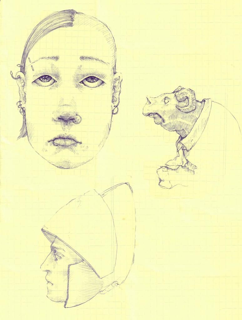 sketches in ballpoint sketches in ballpoint