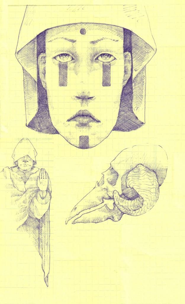 sketches in ballpoint sketches in ballpoint