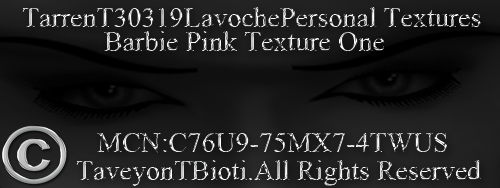 MCN:C76U9-75MX7-4TWUS, TarrenT30319 Barbie Pink