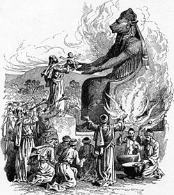Israelites Adoring a False God