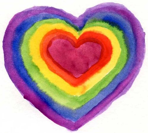 Rainbow Heart