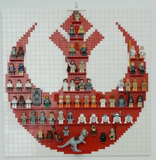 LEGO Star Wars Display Mouldylocks