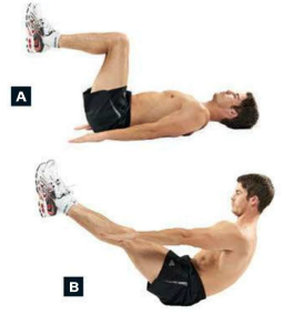 V Knee Tuck Workout v knee tuck