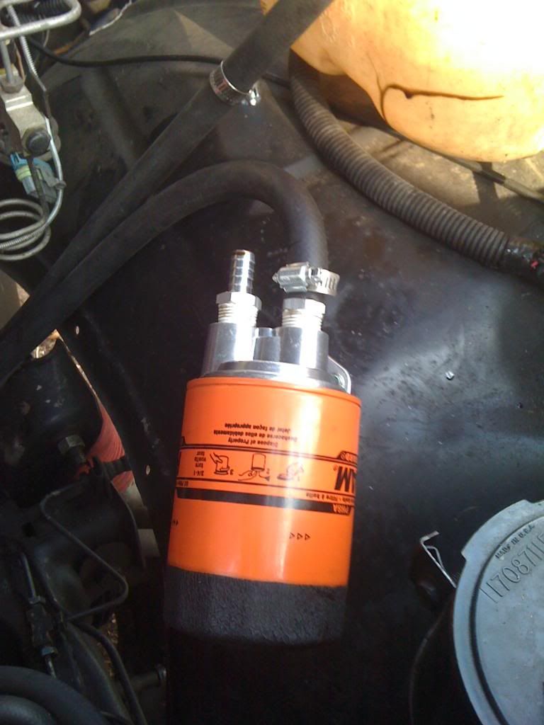 REMOTE OIL FILTER INSTALL FOR 5.7 TBI GMT400 The Ultimate 8898 GM
