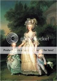 Marie Antoinette with her children