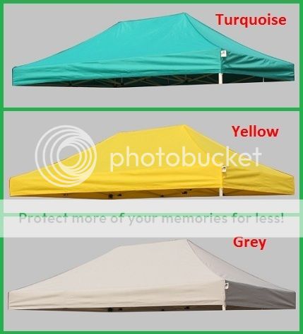 NewEURMAX EZ POP UP 10 x 15 REPLACEMENT CANOPY TOP Only /20 Basic