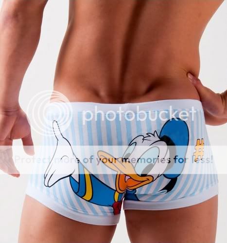 Donald Duck Boys Teenage Young Man Mens Underwear Boxer Brief Size s