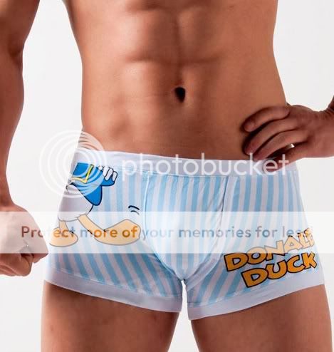 Donald Duck Boys Teenage Young Man Mens Underwear Boxer Brief Size s