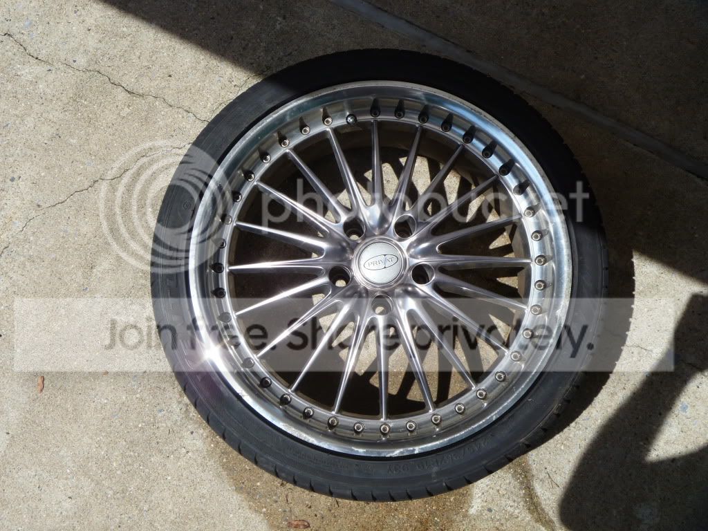 E39 - 20 inch boss deep dish rims with brand new toyo tires ...