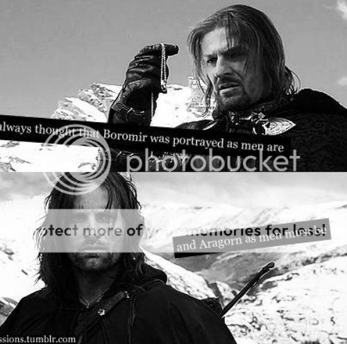 Boromir and Aragorn | Mouldylocks