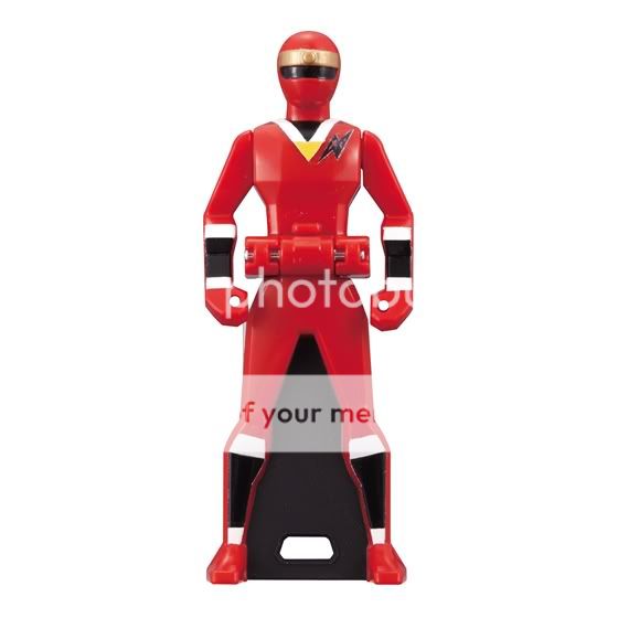 Bandai Gokaiger Ranger Key Series Gokai Treanger Box +Ninjya Red Key 